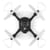Квадрокоптер Syma з 2,4 ГГц керуванням та FPV-камерою 21 cм чорний (X23W Black)